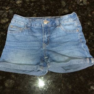 Size 12 Justice denim shorts